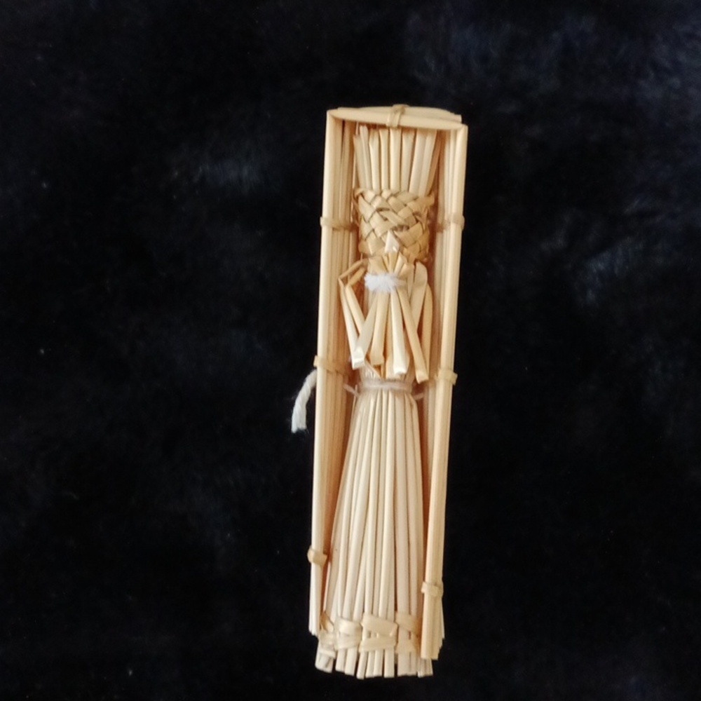 Handcrafted Straw Nativity Set Vintage EXTREMELY RARE - Picture 10 of 15